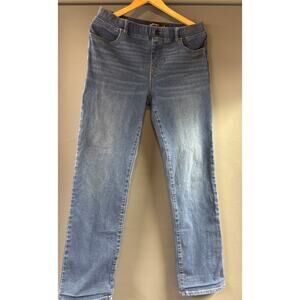 Betabrand Jeans Womens Large Blue Straight Leg Denim (32x31) W1536-MEW